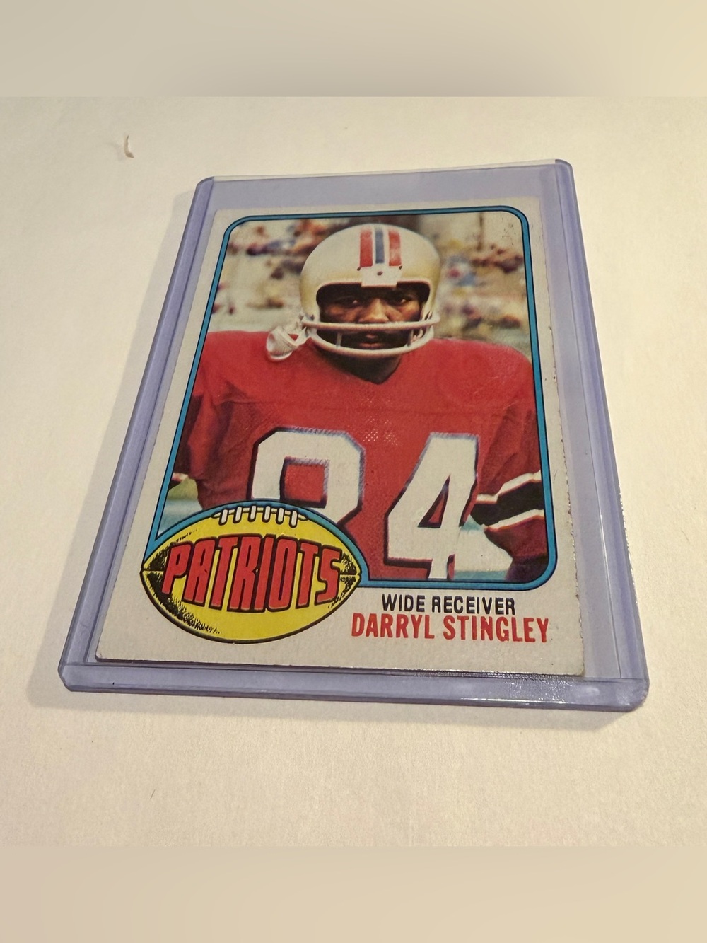 Darryl Stingley 1976 Topps Football Card Vintage Collectible # 324